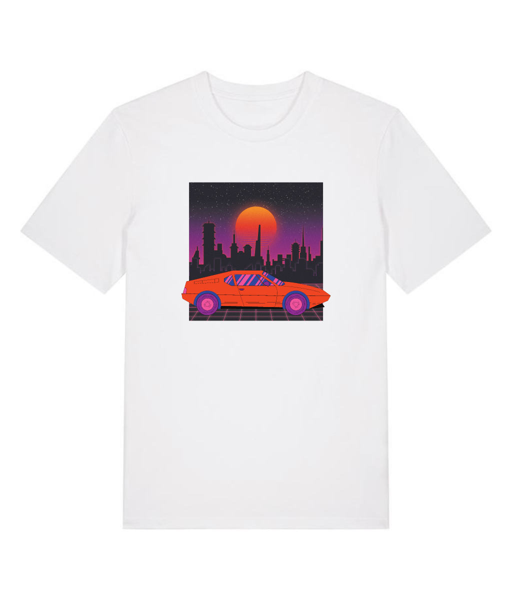 Sunset Car - T-shirt